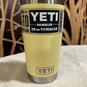 YETI 20oz Rambler Tumbler in  Daybreak Yellow